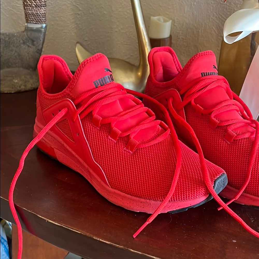 Puma Fiery Red Sport Sneakers